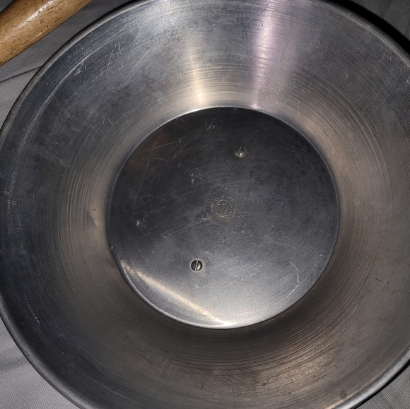 NOT SOLD!     RARE Excellent Condition Vintage Atlas Spinning Company Wok - Picture 10 of 10